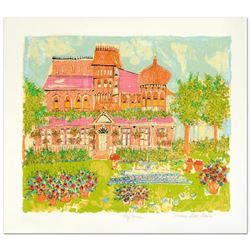  My House  Limited Edition Serigraph by Susan Pear Meisel, Numbered and Hand Signed by the Artist. C