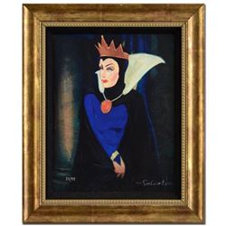 Jim Salvati - "Evil Queen" Framed Limited Edition Giclee on Canvas from Disney Fine Art, Numbered 23