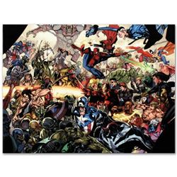 Marvel Comics  Secret Invasion #6  Numbered Limited Edition Giclee on Canvas by Leinil Francis Yu wi