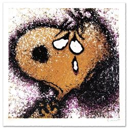  The Tear  Limited Edition Hand Pulled Original Lithograph by Renowned Charles Schulz Protege, Tom E