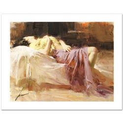 Pino (1939-2010)  Afternoon Repose  Limited Edition Giclee. Numbered and Hand Signed; Certificate of