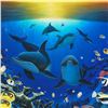 Image 2 : "Ocean Calling" Limited Edition Giclee on Canvas by Renowned Artist Wyland, Numbered and Hand Signed