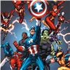 Image 2 : Marvel Comics "Official Handbook: Avengers 2005" Numbered Limited Edition Giclee on Canvas by Tom Gr