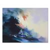 Image 1 : Thomas Leung, "Snow Flurry" Hand Embellished Limited Edition on Canvas, Numbered and Hand Signed wit