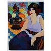 Image 1 : Patricia Govezensky- Original Acrylic On Canvas "Gloria Remembers"