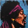 Image 2 : "Jimi Hendrix (Bandana)" Limited Edition Giclee on Canvas (40" x 50") by David Garibaldi, Numbered a