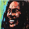 Image 2 : "Bob Marley (Marley)" Limited Edition Giclee on Canvas (36" x 36") by David Garibaldi, Numbered and 