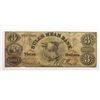 Image 1 : 1863 $3 BULLSHEAD BANK NEW YORK