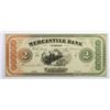 Image 1 : 1860'S $2 MERCHANT'S BANK WASHINGTON, DC