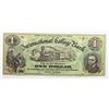 Image 1 : 1860'S $1 INTERNATIONAL COLLEGE BANK