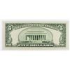 Image 2 : 1950-E $5.00 FEDERAL RESERVE STAR NOTE