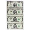 Image 1 : (4) 1963 $5.00 FEDERAL RESERVE NOTES