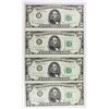 Image 1 : (4) 1963 $5.00 FEDERAL RESERVE NOTES