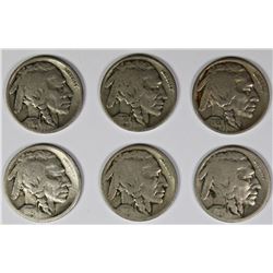 BUFFALO NICKEL LOT: