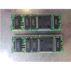 (2) FANUC A20B-2901-0941/02A and A20B-2901-0942/02A MEMORY MODULE