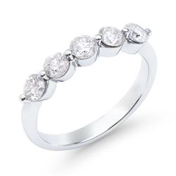 14KT White Gold 1.00ctw Diamond Ring