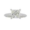 Image 1 : Platinum 1.25ct Diamond Ring