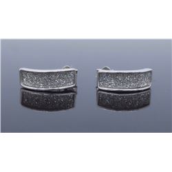 Sterling Silver Glitter Earrings