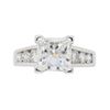 Image 1 : Platinum 2.01ct GIA Cert Diamond Ring