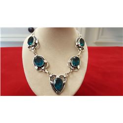 41.00ctw Paraiba Tourmaline Necklace