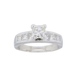 Platinum 1.70ctw Diamond Ring