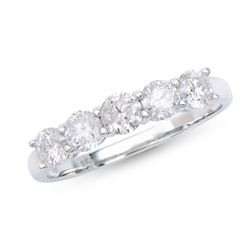 14KT White Gold 1.04ctw Diamond Ring