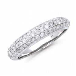 14KT White Gold 0.75ctw Diamond Ring