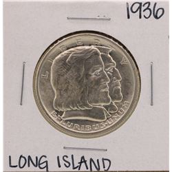 1936 Long Island Tercentenary Commemorative Half Dollar Coin