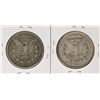 Image 2 : Lot of (2) 1892 $1 Morgan Silver Dollar Coins
