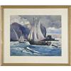 Image 1 : GEORGE PEARCE ENNIS (American, 1884-1936) SAILING