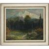 Image 1 : WILLIAM A. KNAPP (-1934) WESTERN MOUNTAIN SCENE