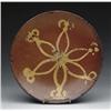 Image 1 : REDWARE SLIP DECORATED PLATE