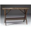 Image 1 : SMALL COUNTRY SAWBUCK TABLE