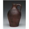 Image 1 : MINIATURE HANDLED OVOID REDWARE JUG