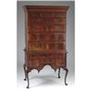 Image 1 : TWO PIECE QUEEN ANNE WALNUT HIGHBOY