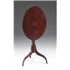 Image 1 : FEDERAL CHERRY OVAL TIP TOP CANDLESTAND