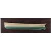 Image 1 : FINE PAINTED HALF HULL MODEL