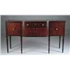 Image 1 : OUTSTANDING INLAID SHERATON MAHOGANY SIDEBOARD