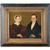 Image 1 : UNSIGNED (American, 19th Century) DOUBLE FOLK POR