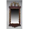 Image 1 : FINE MAHOGANY AND GILT CHIPPENDALE MIRROR ATTRIBU