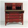 Image 1 : IMPORTANT INLAID MAHOGANY TAMBOUR SECRETARY