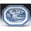 Image 1 : BLUE AND WHITE CANTON SERVING DISH