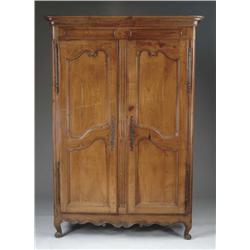 FINE CARVED INLAID FRENCH ARMOIRE