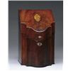 Image 1 : FINE INLAID MAHOGANY KNIFE BOX