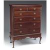 Image 1 : QUEEN ANNE CHEST ON FRAME