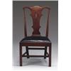 Image 1 : MAHOGANY CHIPPENDALE SIDE CHAIR