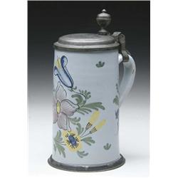 EARLY POLYCHROME DELFT STEIN