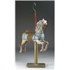 Image 1 : CARVED AND PAINTED WOOD CAROUSEL HORSE