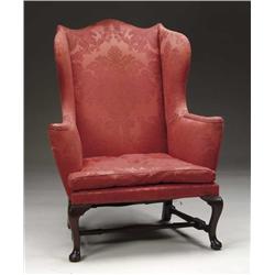 QUEEN ANNE WINGBACK EASY CHAIR