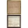 Image 1 : TWO NEEDLEWORK SAMPLERS